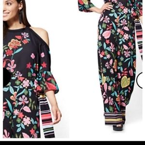 Floral Palazzo Pants NY&CO